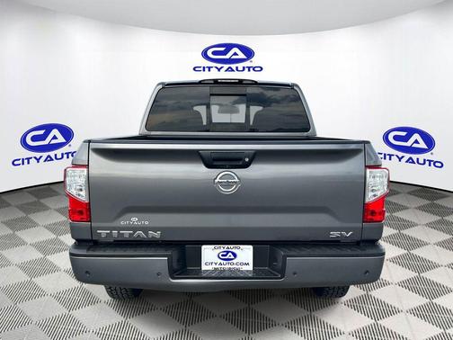 Gun Metallic 2021 Nissan Titan SV