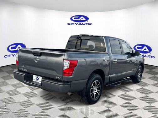 Gun Metallic 2021 Nissan Titan SV