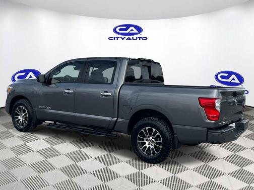 Gun Metallic 2021 Nissan Titan SV