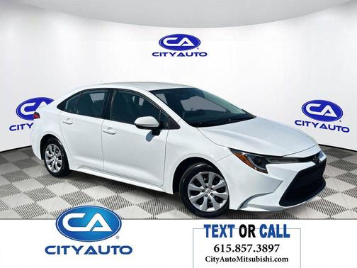 Super White 2020 Toyota Corolla LE