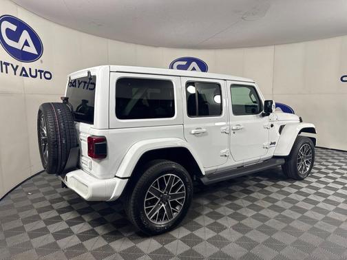 Bright White Clearcoat 2023 Jeep Wrangler 4xe Sahara High Altitude