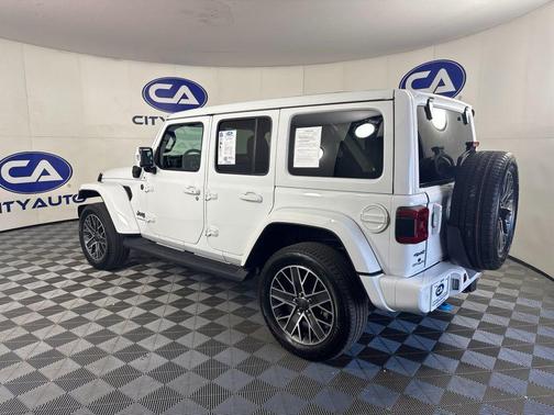 Bright White Clearcoat 2023 Jeep Wrangler 4xe Sahara High Altitude