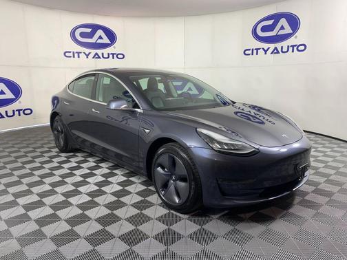Midnight Silver Metallic 2019 Tesla Model 3 Mid Range