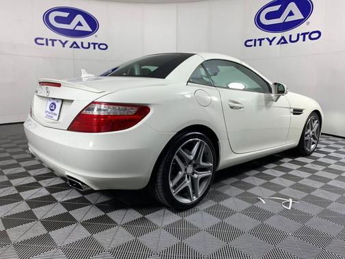 Arctic White 2013 Mercedes-Benz SLK-Class SLK 250