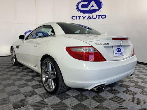Arctic White 2013 Mercedes-Benz SLK-Class SLK 250
