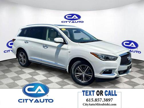Majestic White 2019 INFINITI QX60 Luxe