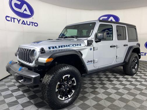 Silver Zynith Clearcoat 2024 Jeep Wrangler 4xe Rubicon