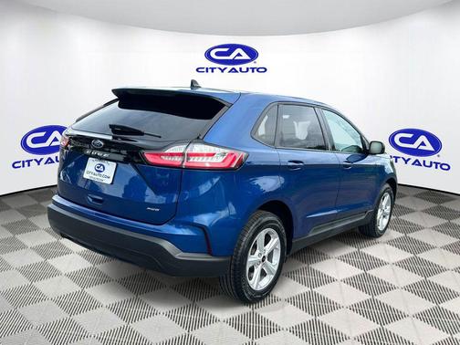 Atlas Blue Metallic 2023 Ford Edge SE