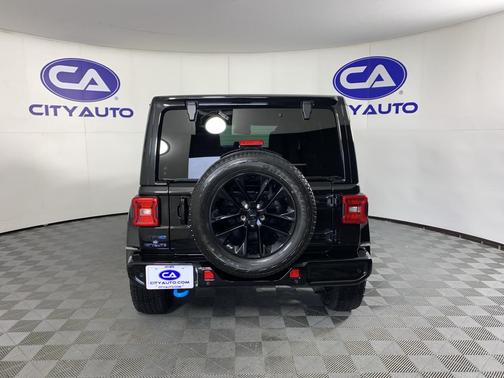 Black Clearcoat 2021 Jeep Wrangler Unlimited 4xe Sahara High Altitude