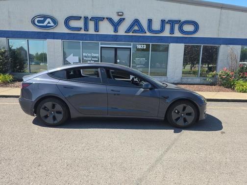 Midnight Silver Metallic 2021 Tesla Model 3 Standard Range Plus