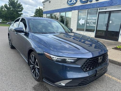 Canyon River Blue Metallic 2024 Honda Accord Hybrid Touring