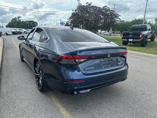 Canyon River Blue Metallic 2024 Honda Accord Hybrid Touring