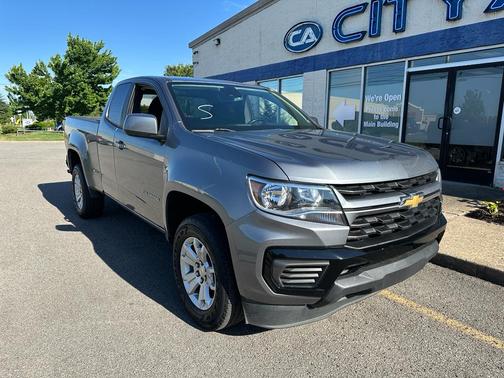 Satin Steel Metallic 2021 Chevrolet Colorado LT