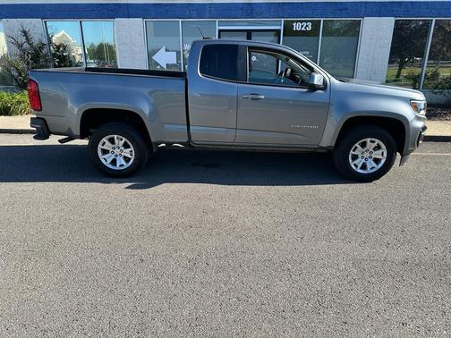 Satin Steel Metallic 2021 Chevrolet Colorado LT