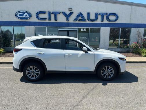 Rhodium White Metallic 2023 Mazda CX-5 2.5 S Preferred Package