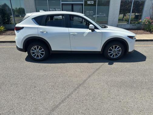 Rhodium White Metallic 2023 Mazda CX-5 2.5 S Preferred Package