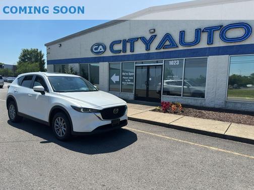 Rhodium White Metallic 2023 Mazda CX-5 2.5 S Preferred Package