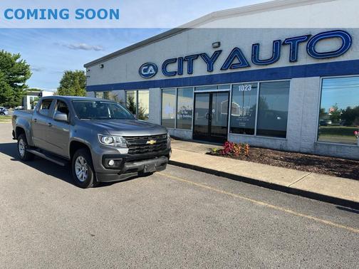 Satin Steel Metallic 2021 Chevrolet Colorado LT