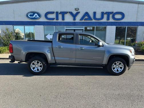 Satin Steel Metallic 2021 Chevrolet Colorado LT