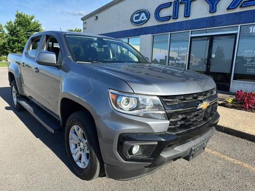 Satin Steel Metallic 2021 Chevrolet Colorado LT