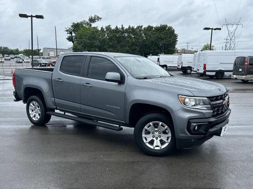 Satin Steel Metallic 2021 Chevrolet Colorado LT