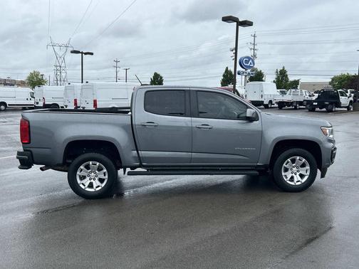 Satin Steel Metallic 2021 Chevrolet Colorado LT