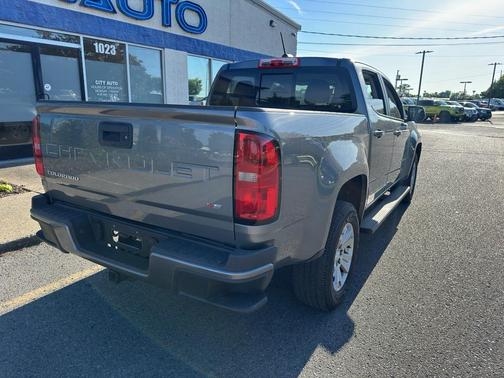 Satin Steel Metallic 2021 Chevrolet Colorado LT