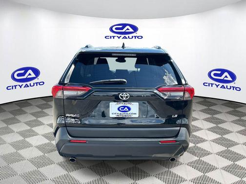 Midnight Black Metallic 2021 Toyota RAV4 LE