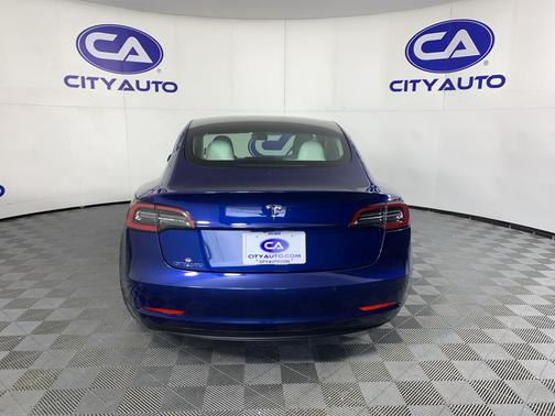 Deep Blue Metallic 2021 Tesla Model 3 Standard Range Plus