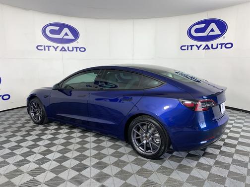 Deep Blue Metallic 2021 Tesla Model 3 Standard Range Plus