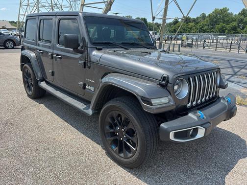 Granite Crystal Metallic Clearcoat 2023 Jeep Wrangler 4xe Sahara