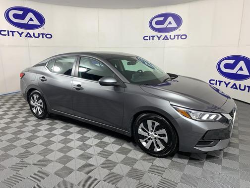 Gun Metallic 2021 Nissan Sentra SV
