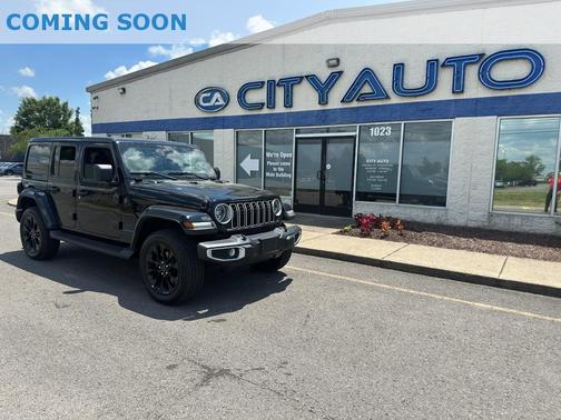 Black Clearcoat 2025 Jeep Wrangler 4xe Sahara