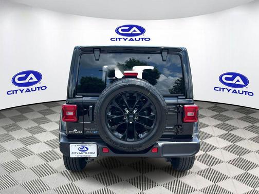 Black Clearcoat 2025 Jeep Wrangler 4xe Sahara