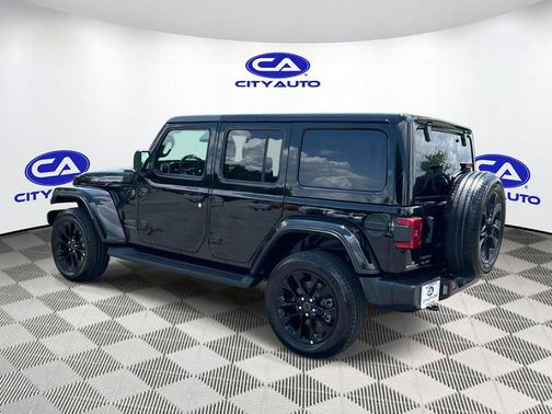 Black Clearcoat 2025 Jeep Wrangler 4xe Sahara