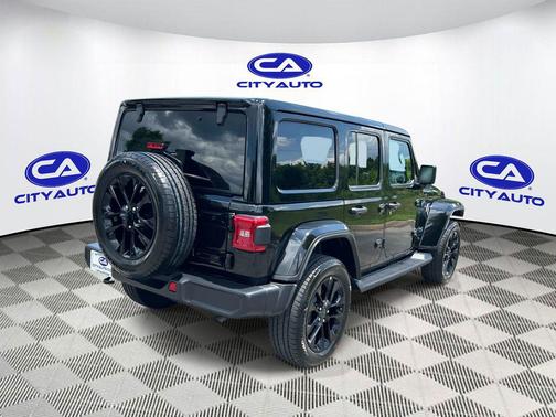 Black Clearcoat 2025 Jeep Wrangler 4xe Sahara