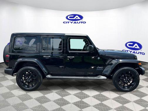 Black Clearcoat 2025 Jeep Wrangler 4xe Sahara