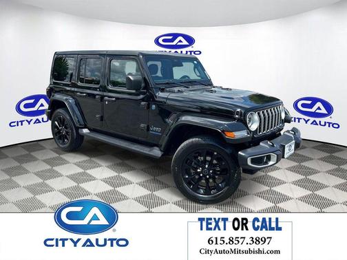 Black Clearcoat 2025 Jeep Wrangler 4xe Sahara