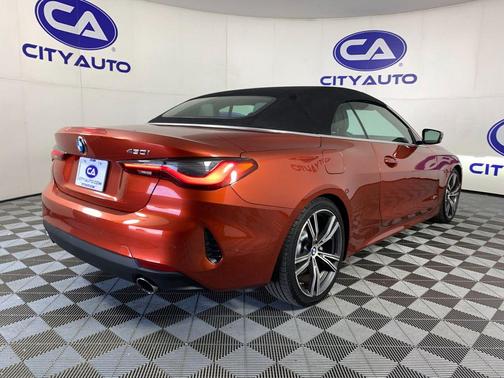 Sunset Orange Metallic 2021 BMW 430 i