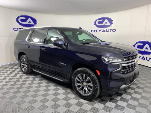 Midnight Blue Metallic 2021 Chevrolet Tahoe LT