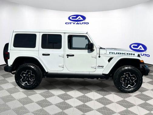 Bright White Clearcoat 2023 Jeep Wrangler 4xe Rubicon