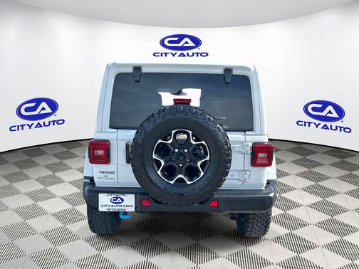 Bright White Clearcoat 2023 Jeep Wrangler 4xe Rubicon