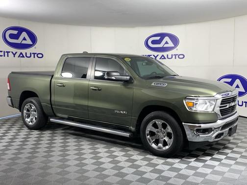 Olive Green Pearlcoat 2021 RAM 1500 Big Horn/Lone Star