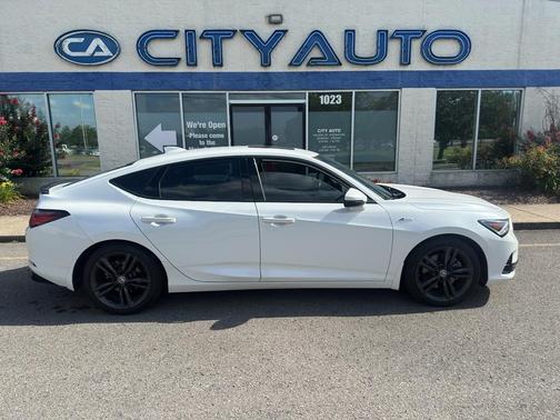 Platinum White Pearl 2023 Acura Integra A-SPEC Technology