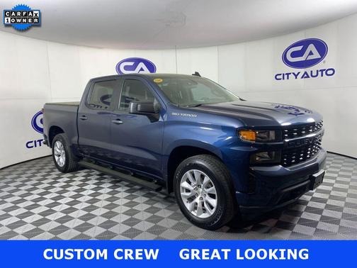 Northsky Blue Metallic 2022 Chevrolet Silverado 1500 Limited Custom