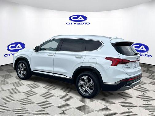 Quartz White 2022 Hyundai SANTA FE SEL 2.4