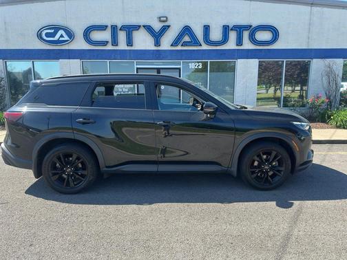 Mineral Black 2023 INFINITI QX60 Luxe