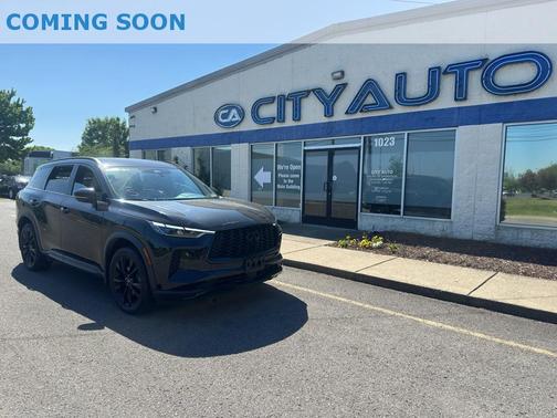 Mineral Black 2023 INFINITI QX60 Luxe