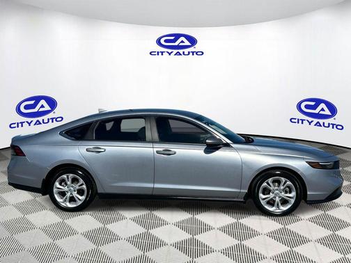Solar Silver Metallic 2025 Honda Accord LX 1.5T