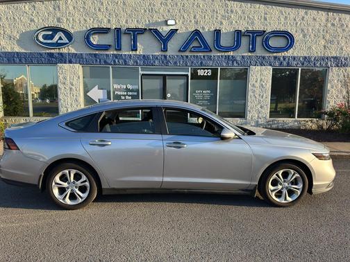 Solar Silver Metallic 2025 Honda Accord LX 1.5T